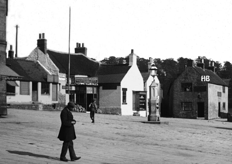 Belper market place c1900