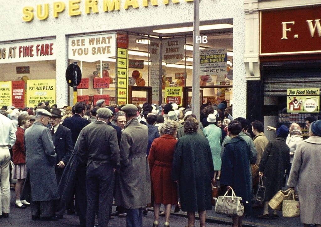 Belper's first supermarket, Fine Fare