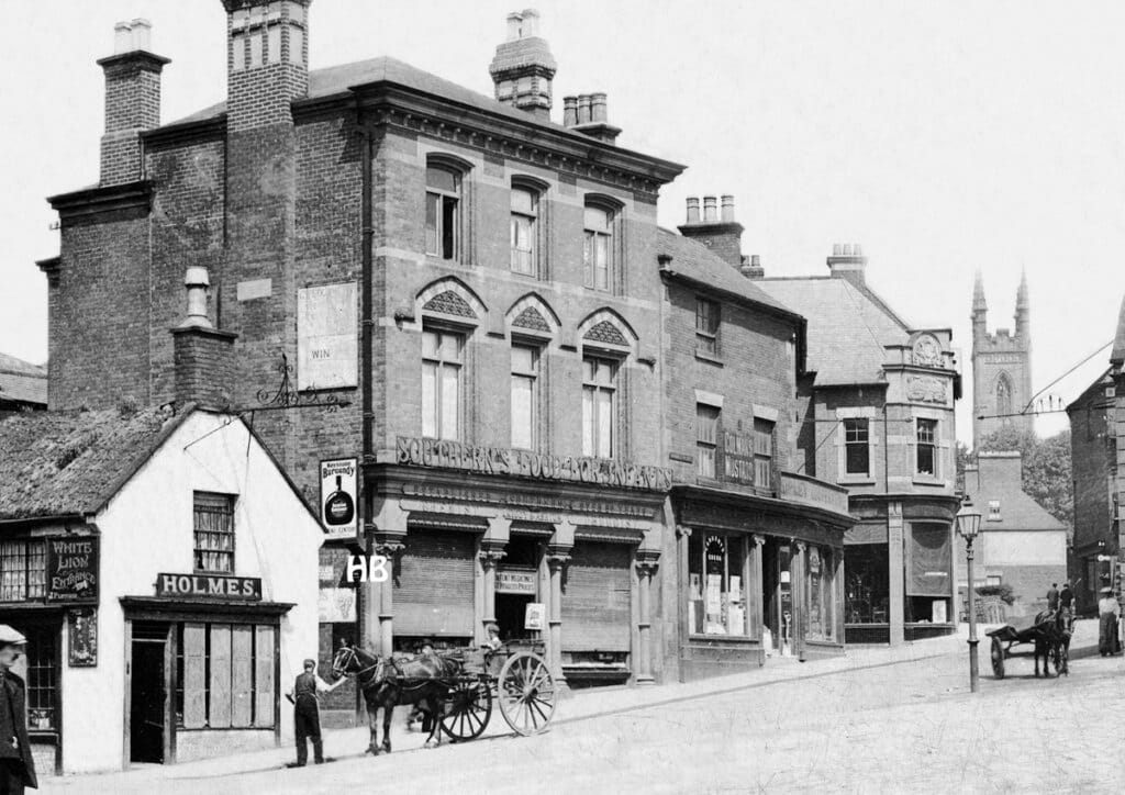 Market Place White Horse c1903