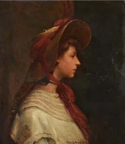 Frank Beresford portrait of a lady